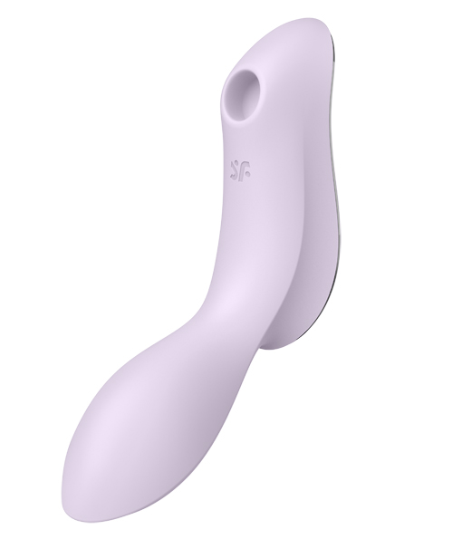 Satisfyer (サティスファイヤー) サティスファイヤー カーヴィートリニティ2 バイオレット | 3-in-1 吸引バイブ